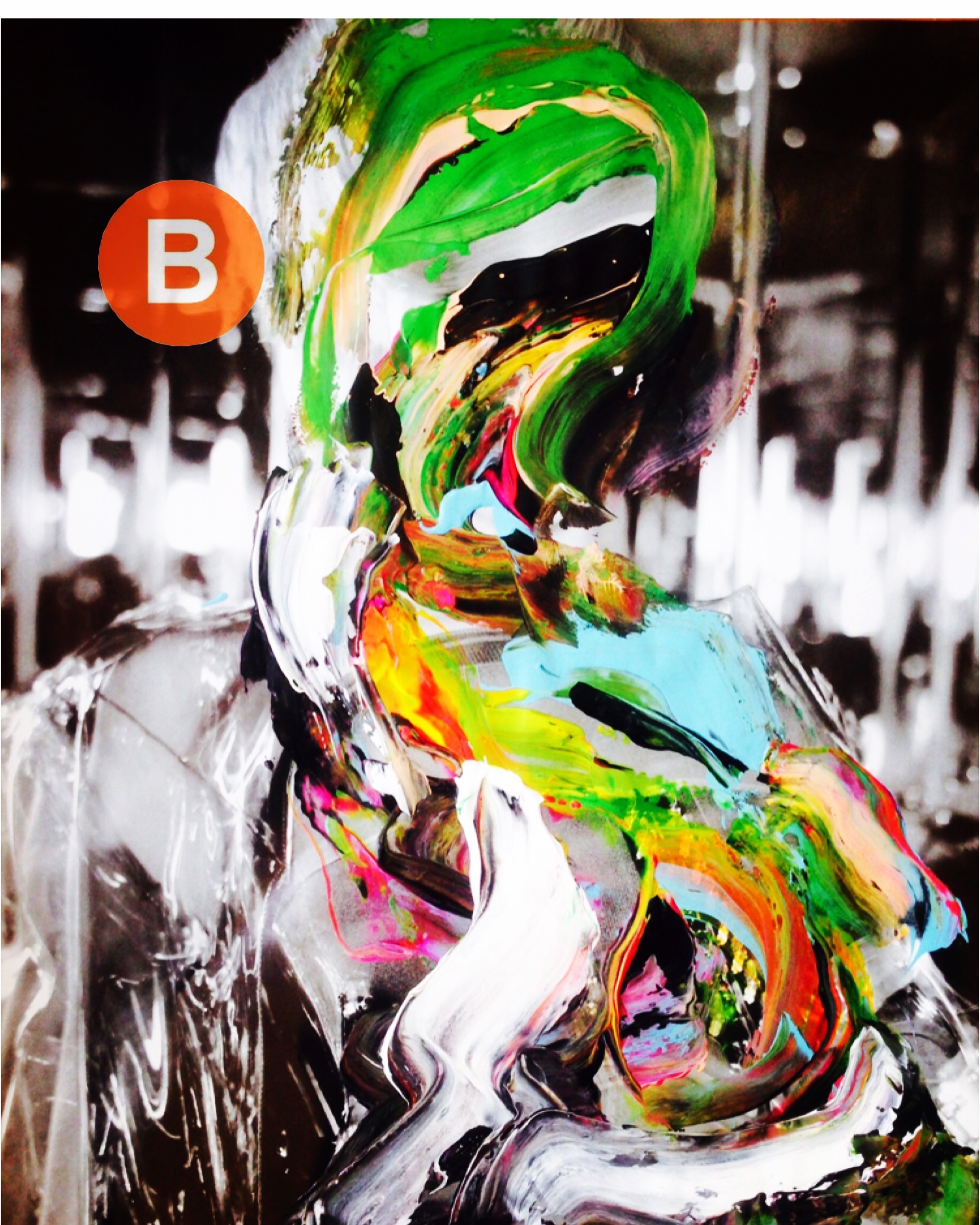  Swirls2 Mixed Medium (Acrylic) 12x8'' 2014 