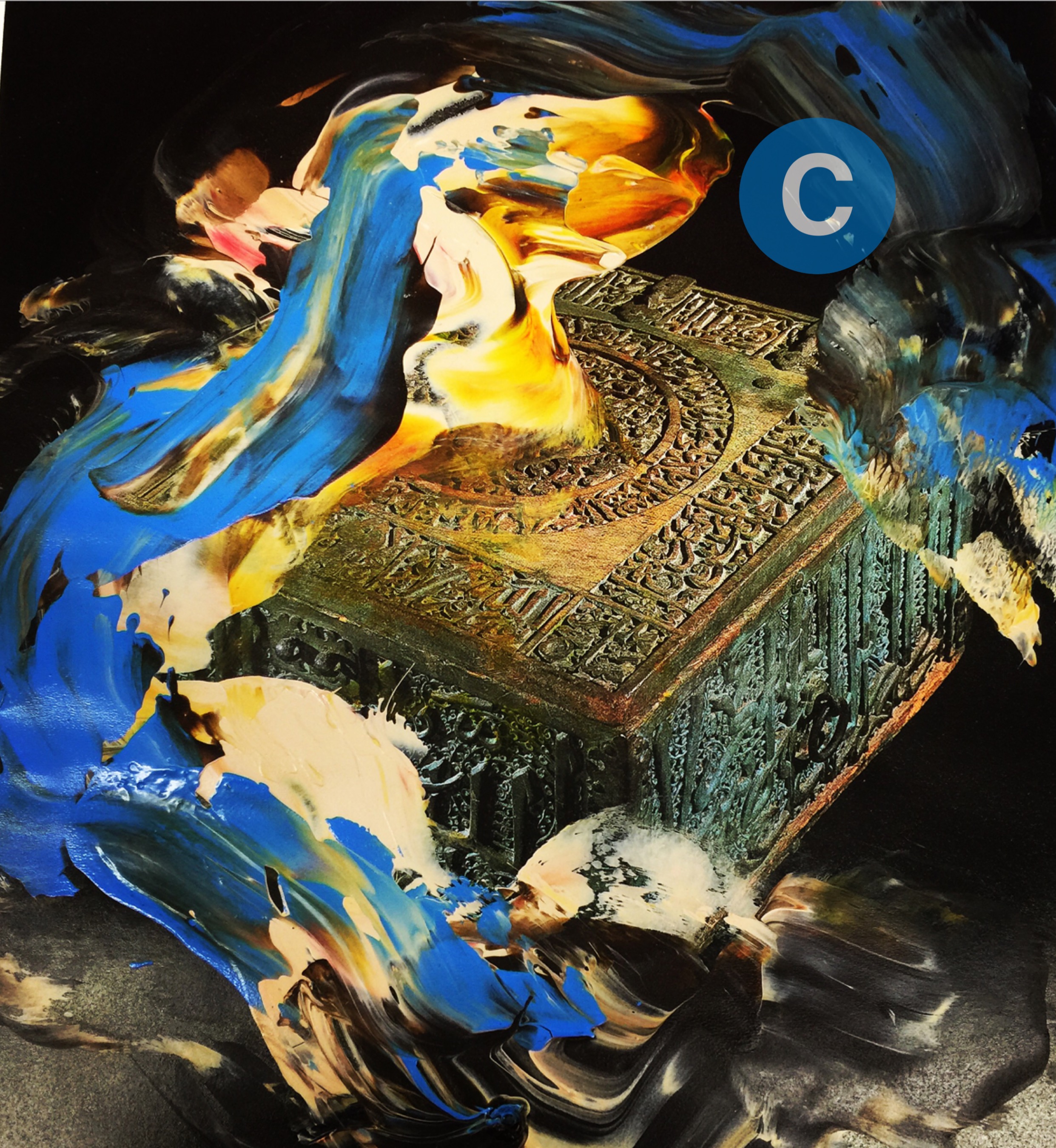  Swirls8 Mixed Medium (Acrylic) 12x8'' 2014 